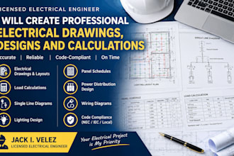 electrical engineer, design, calculation, load calculation, single line diagram