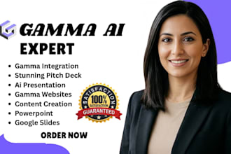 design stunning gamma ai presentation pitch decks and business slides