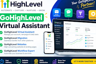 ghl virtual assistant, ghl migration, gohighlevel websites, ghl workflow