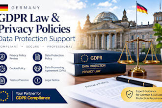provide germany gdpr law, privacy policies and data protection