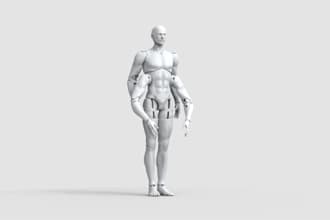 be zbrush sculptor, 3d action figure,stl 3d printing, dnd statue,anime bjd model