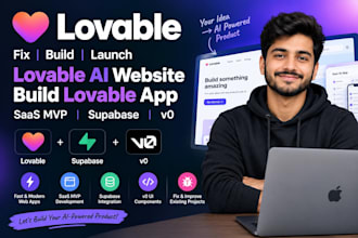fix lovable lovable ai website build lovable app saas mvp lovable supabase v0