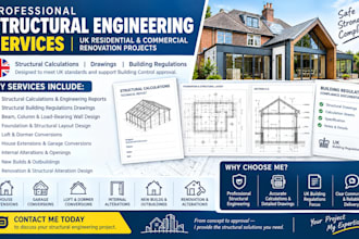uk building regulation structural drawings and calculations report