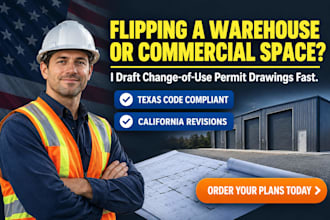 design warehouse conversion drawings storage building plans texas california