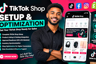 setup tik tok shop fix tiktok shop dropshipping tiktok marketing tiktok shop ads