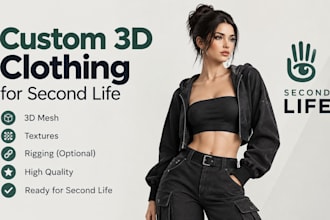 do 3d clothing design 3d rigging virtual clothing second life second life mesh