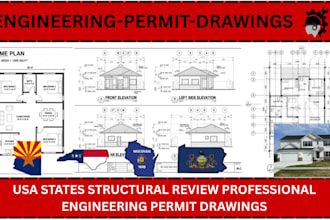structural engineer permit drawing engineer stamp arizona north carolina wi pa