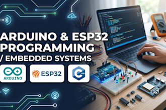 write custom microcontrollers programming and eso32 code