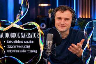 narrate your self help, fiction audiobook, male voiceover, acx audiobook editor