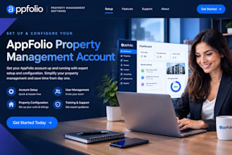 setup and configure your appfolio property management account