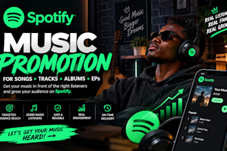 do spotify album promotion and spotify music promotion