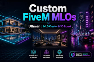 make fivem map, fivem custom mlo, fivem hood, fivem custom city, fivem esx