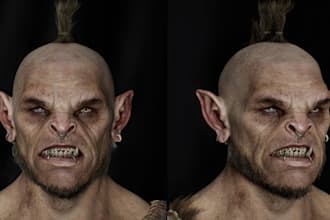 create 3d metahuman character realistic 3d modeling