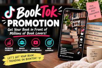 do booktok promotion, amazon kdp, tiktok shop booktok author SMM book marketing