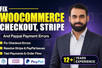 fix woocommerce checkout, stripe and paypal payment errors