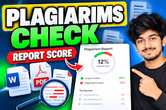 check plagiarism using plagiarism checker with report