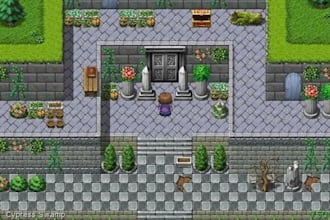 create 2d top down pixel art pokemon tileset rpg tile map nft art game asset