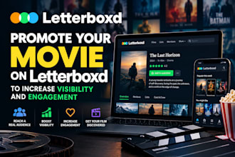 promote your movie on letterboxd to increase visibility and engagement