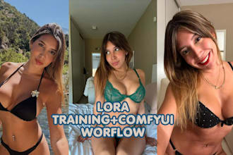 create realistic ai influencer ai model lora training