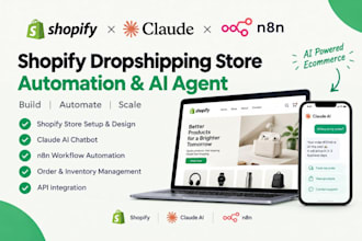 claude codex shopify dropshipping store claude skills n8n claude ai chatbot