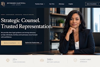 design wix law firm website squarespace legal consultation lawyer website
