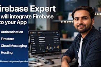 integrate firebase into your android ios or flutter app