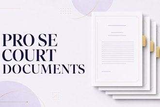 organize and index your pro se court documents for submission