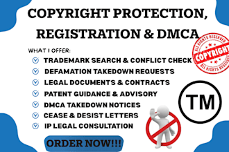 do copyright registration, copyright strike write dcma report