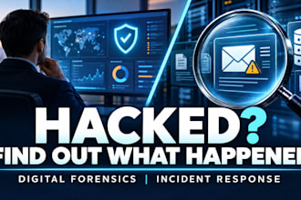 investigate cyber incidents with digital forensics and incident response
