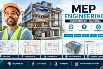 mep engineering hvac electrical plumbing design plans washington dc california
