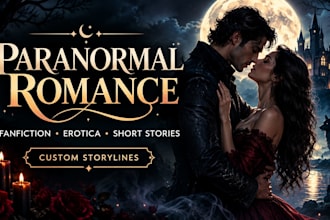 ghostwrite paranormal romance storyline nsfw fanfiction erotica short story