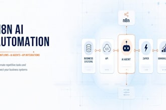 build n8n ai automation, workflow, zapier, ghl, api integrations as n8n ai agent