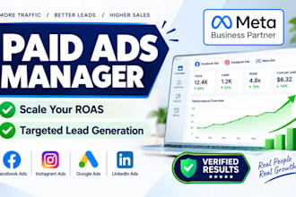 manage your meta and tiktok social media advertising for paid lead generation