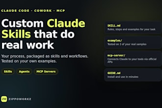 build custom claude skills and mcp workflow integrations
