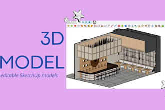 create accurate 3d sketchup models