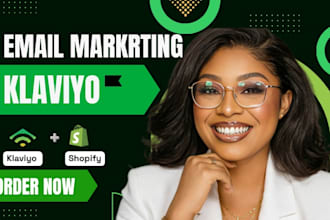 setup klaviyo flows and email marketing for shopify