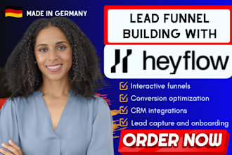 build a high converting heyflow lead funnel for you