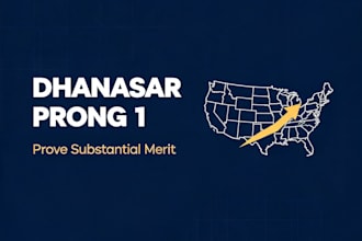draft a strong eb2 niw rfe response for dhanasar prong 1