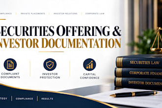 draft a private placement memorandum ppm for your offering