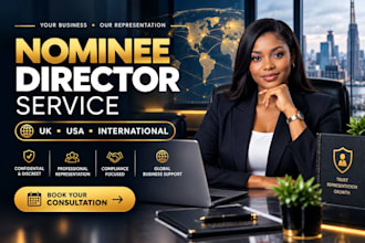 provide a worldwide nominee director for company registration