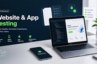 test your website or app and provide detailed feedback