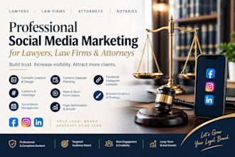 manage social media for lawyers, law firms and attorneys