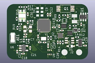 design industrial esp32 pcb, rs485 modbus can automation control board