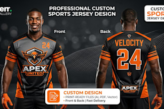 create custom sports jersey and sublimation designs