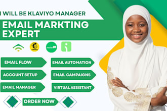 be your klaviyo email marketing maneger expert