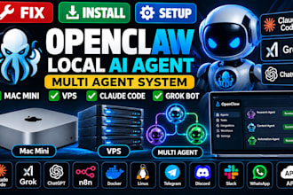 fix install local ai grok bot openclaw multi agent mac mini vps claude code