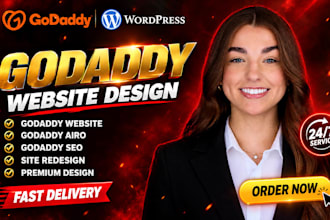 design godaddy website, godaddy web redesign, godaddy SEO, godaddy airo website