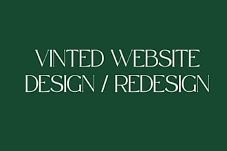 vinted website vinted expert design