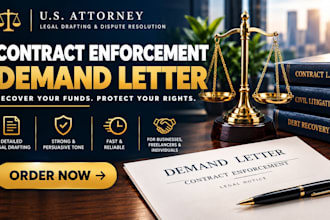 prepare a pre litigation breach notice for legal disputes