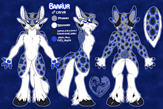 create furry art, furry character reference sheet nsfw furry and fursona art